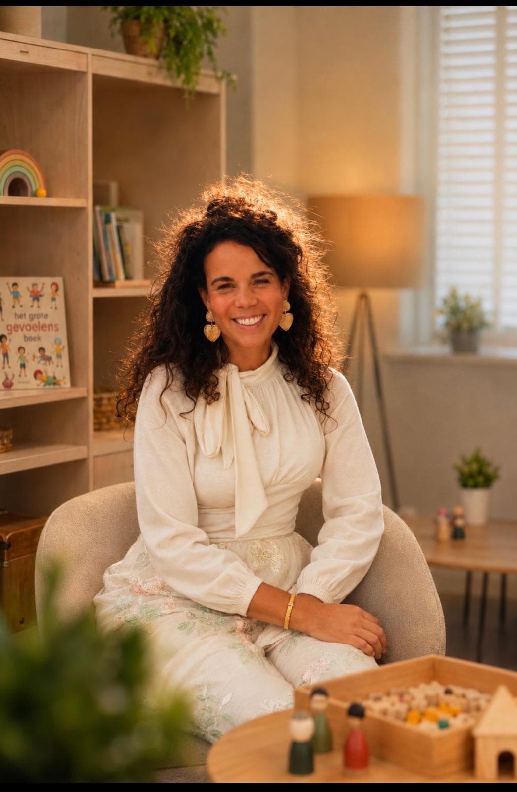 Debora Delgado, speltherapeut en oprichter van het Speelatelier